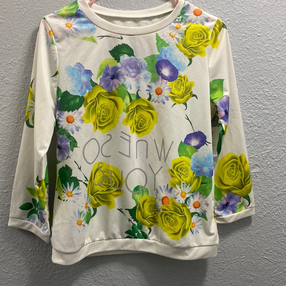Flower Sweater